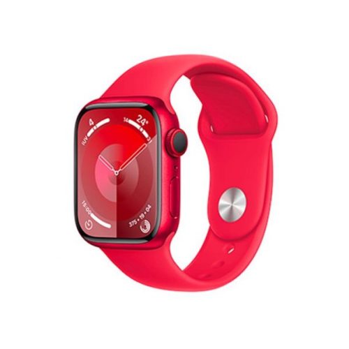 Apple Watch Series 9 GPS 41mm - Red Aluminium Case - Red Sport Band - M/L - EU