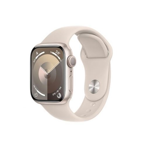 Apple Watch Series 9 GPS 41mm - Starlight Aluminium Case - Starlight Sport Band - M/L - EU