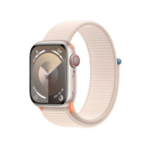 Apple Watch Series 9 GPS 41mm - Starlight Aluminium Case - Starlight Sport Loop - EU