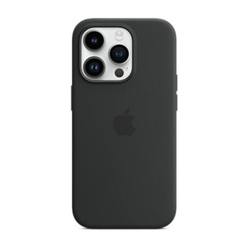 Cover Apple per iPhone 14 Pro in silicone con MagSafe - Midnight